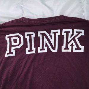 Pink long sleeve tee